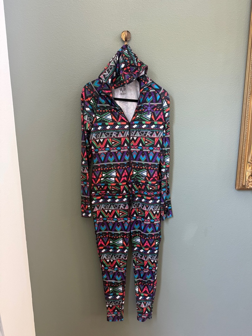 Air Blaster Ninja Suit Baselayer Ski Snowboarding Hiking Winter size S Womens